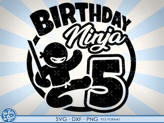 Download 5th Birthday Svg Fifth Birthday Svg Turning 5 Years Old Etsy