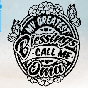 Oma svg Oma gift shirt svg files for Cricut. Oma png, svg, dxf clipart files. Oma sublimation decal printable png svg