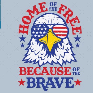 American by birth, patriot by choice, USA flag and eagle - free svg file  for members - SVG Heart