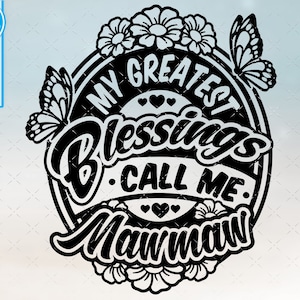 Mawmaw svg Mawmaw gift shirt svg files for Cricut. Mawmaw png, svg, dxf clipart files. Mawmaw sublimation decal printable png svg