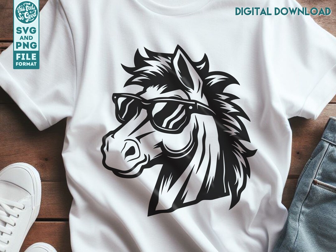 Funny Horse SVG, Horses Svg Cut Files, Equestrian Svg Cut Files for ...