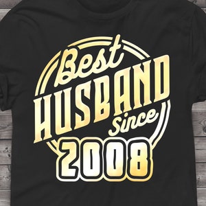 13 anni e 13 anni svg. Marito Regalo svg, Marito svg 13 ° anniversario di matrimonio 2008, dxf, png file tagliati per cricut.