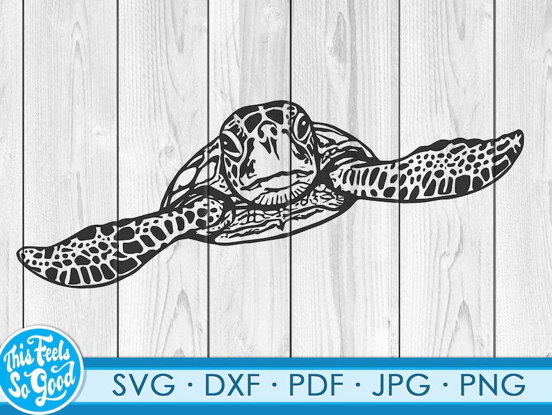 Havssköldpadda svg, havssköldpadda svg ocean svg-filer för Cricut. Svg, Png, DXF-filer. Havssköldpadda klippfil clipart havssköldpadda skjorta svg, digitalt bild 2