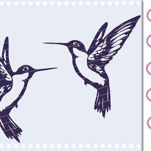 Hummingbird svg png, Hummingbirds svg, Humming Bird Cut File For Silhouette, Cricut Machines Svg, Jpg Png, Pdf, Eps image 3