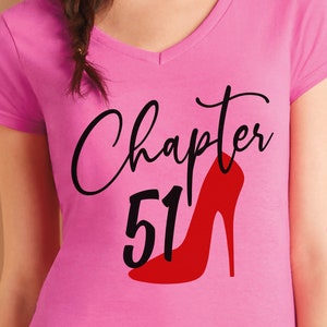 51 cumpleaños svg para Cricut. 51 cumpleaños png, svg, dxf archivos clipart. Zapato 51 zapato camisa calcomanía png svg