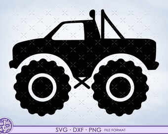 Monster Truck Stencil - Etsy UK