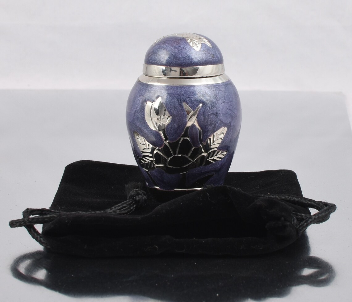 Keepsake Urn for Ashes Mini Urn Human or Pet Memorial Etsy