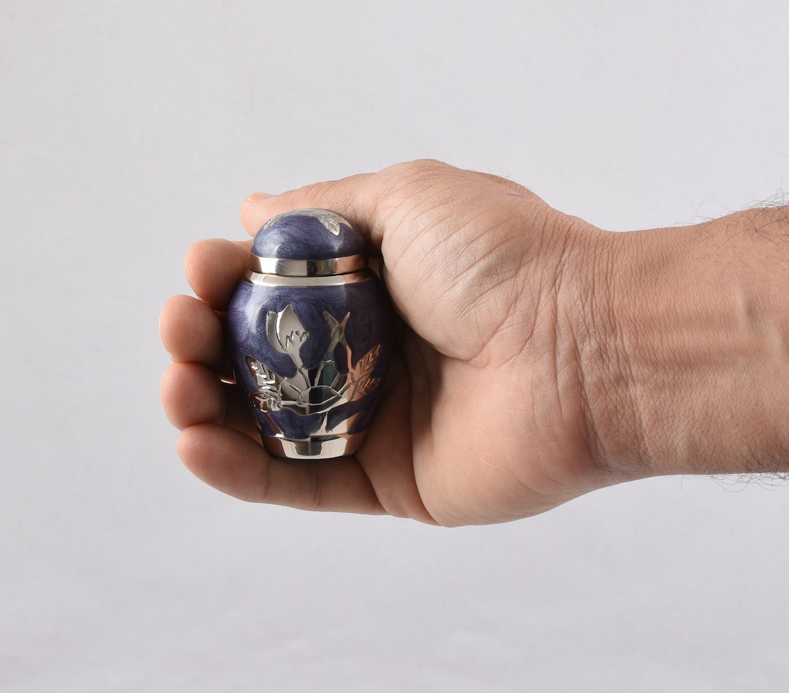 Keepsake Urn for Ashes Mini Urn Human or Pet Memorial Etsy