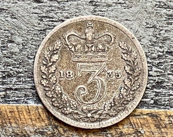 1835 Three Pence - William the Fourth