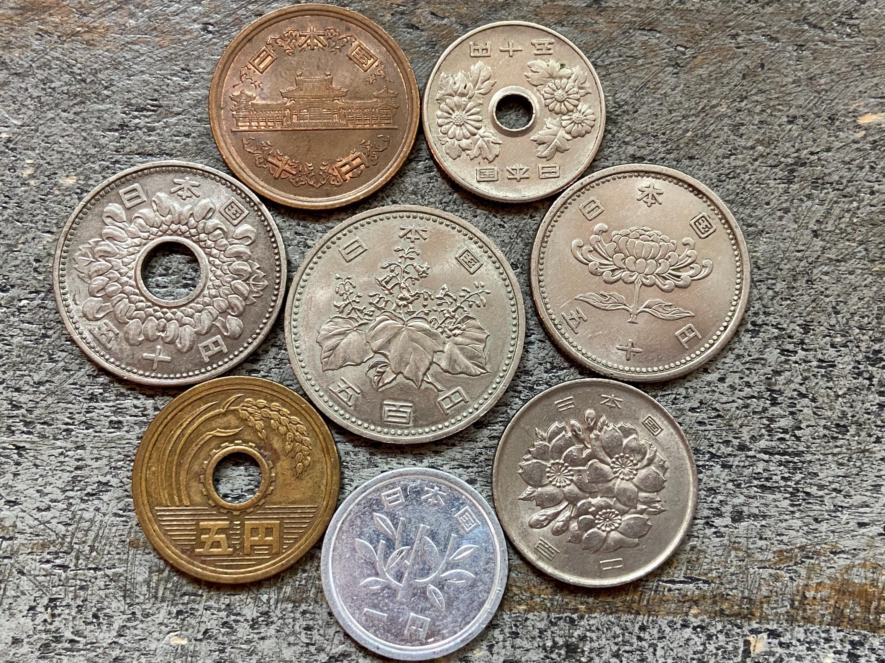 Vintage Japan Coin lot