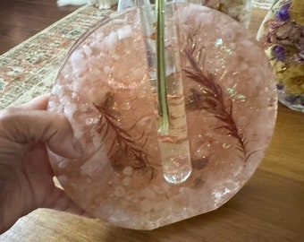 Plant propagation, vase, propagation stand , resin lamp  , plant pots, propagation display , table decor, home decor, house warming gifts,