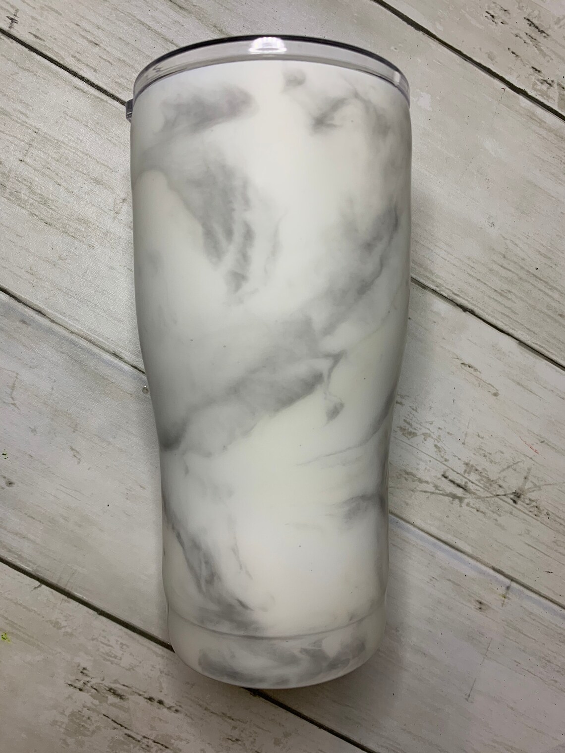 Matte Marble White Tumbler Fancy Marble Custom Tumbler Etsy