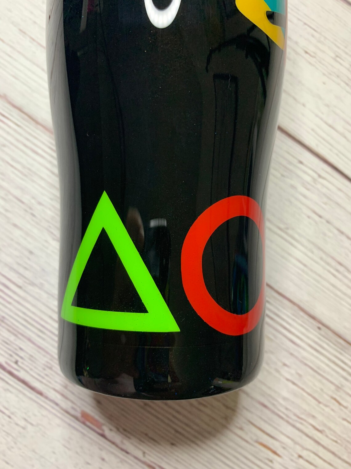 Tumbler PlayStation Tumbler à paillettes personnalisé Etsy France