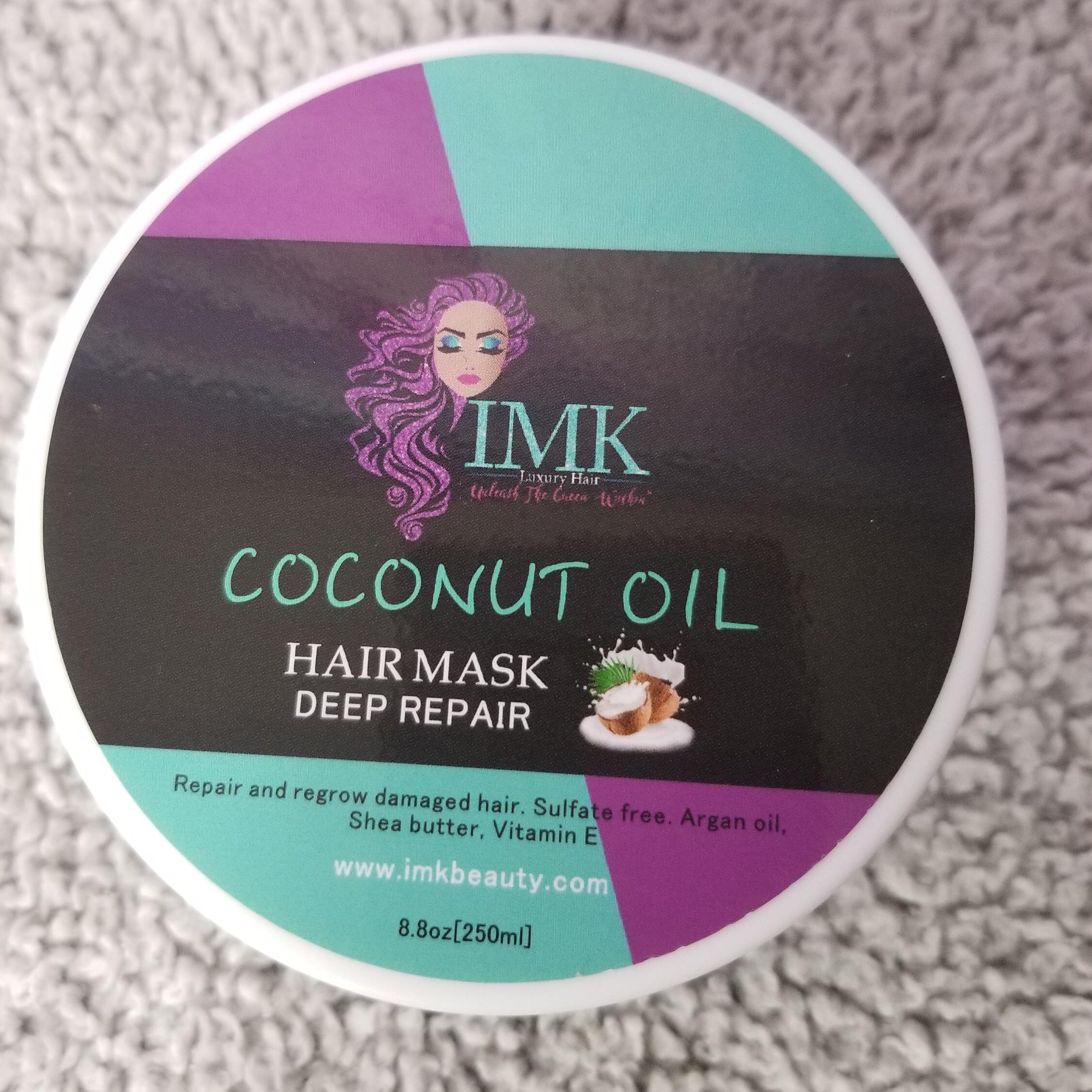 Coconut Oil Hair Mask Deep Repair Etsy