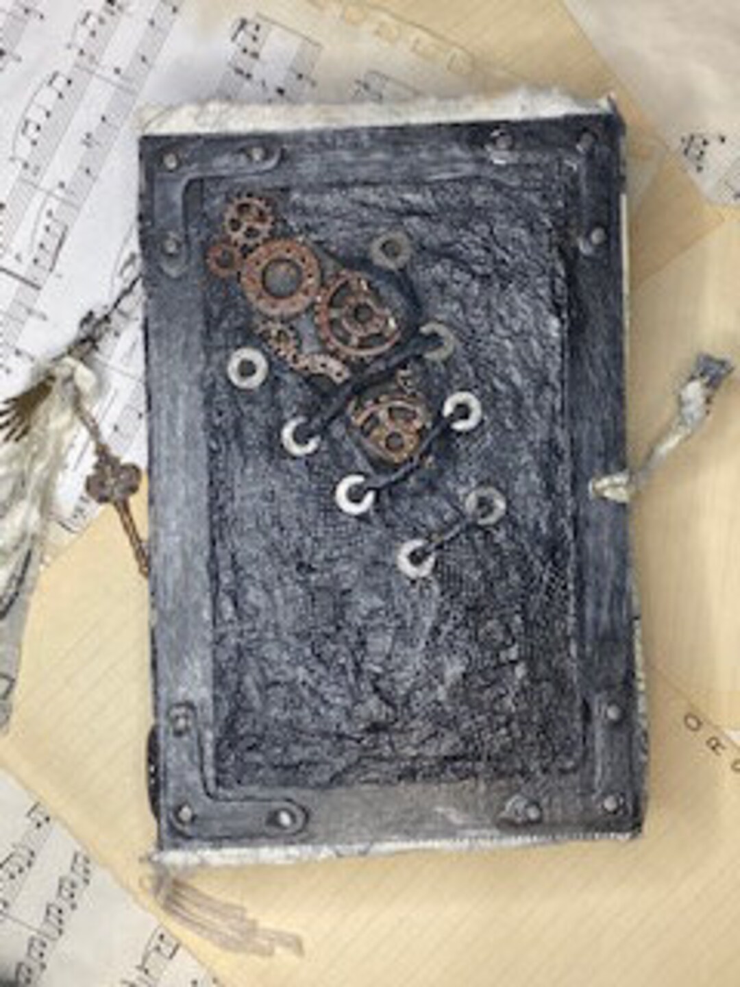 Handmade Steampunk Journal/junk Journal - Etsy