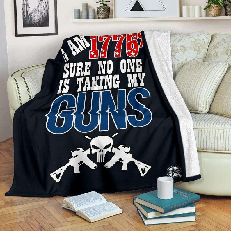 1776/% Sure No One Is Taking My Guns Ultra Soft Micro Fleece Blanket v2