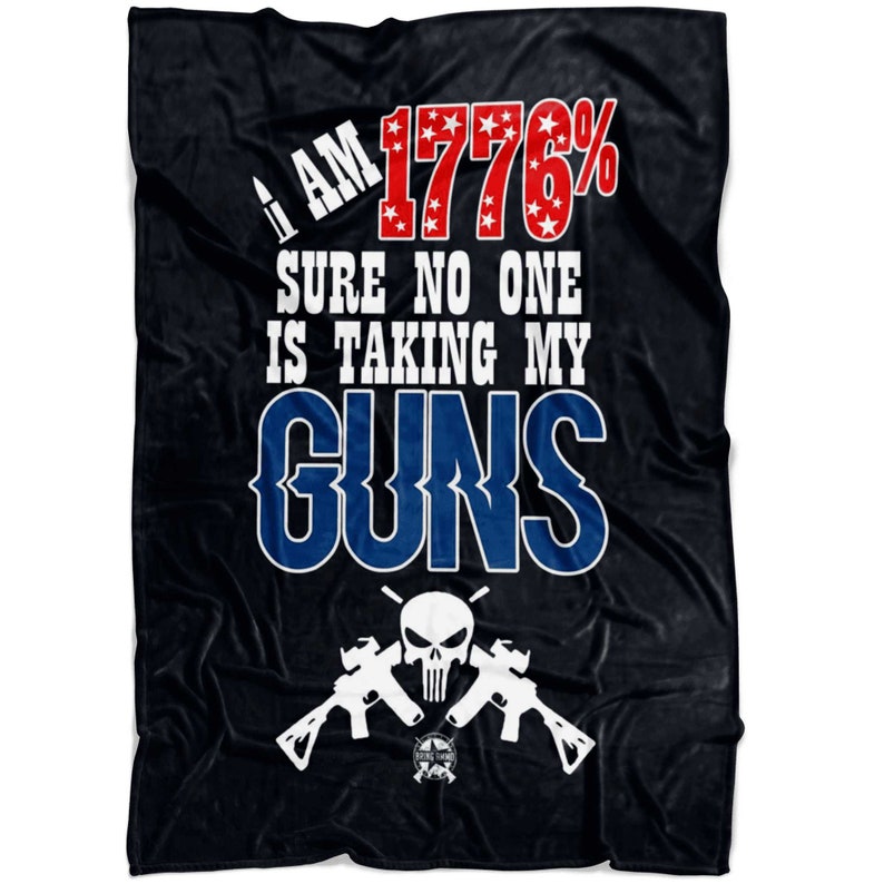 1776/% Sure No One Is Taking My Guns Ultra Soft Micro Fleece Blanket v2