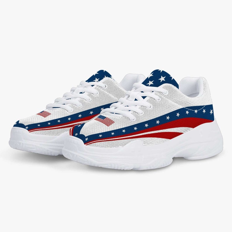 Red White /& Blue Sneakers