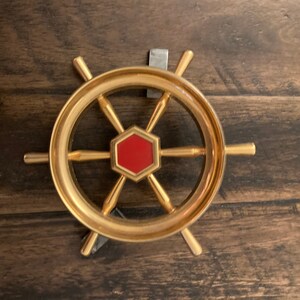 1955 1956 Packard Clipper Emblem Ship&#39;s Wheel