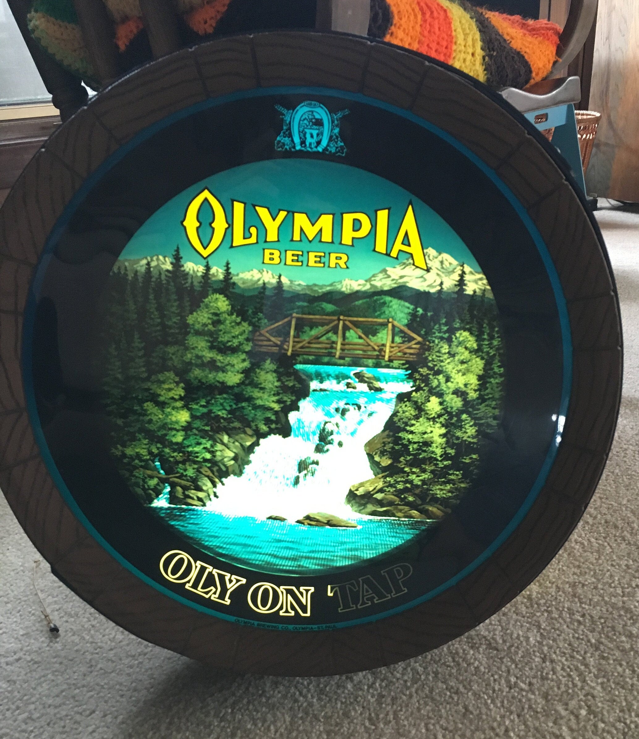 Beer sign olympia