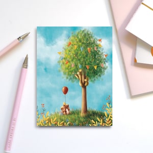 Linda tarjeta de cumpleaños, tarjeta de cumpleaños del niño, tarjeta de felicitación de cumpleaños, tarjeta de cumpleaños de animales, cumpleaños de amigos