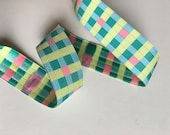 7 8 quot Square fun pattern, Jacquard ribbon