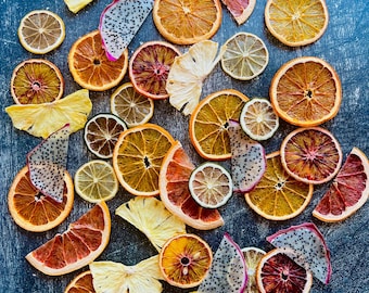 Dehydrated Fruit Slice Mix, Cake Decor, Craft Supply (40 Pieces), fast shipping, super fresh