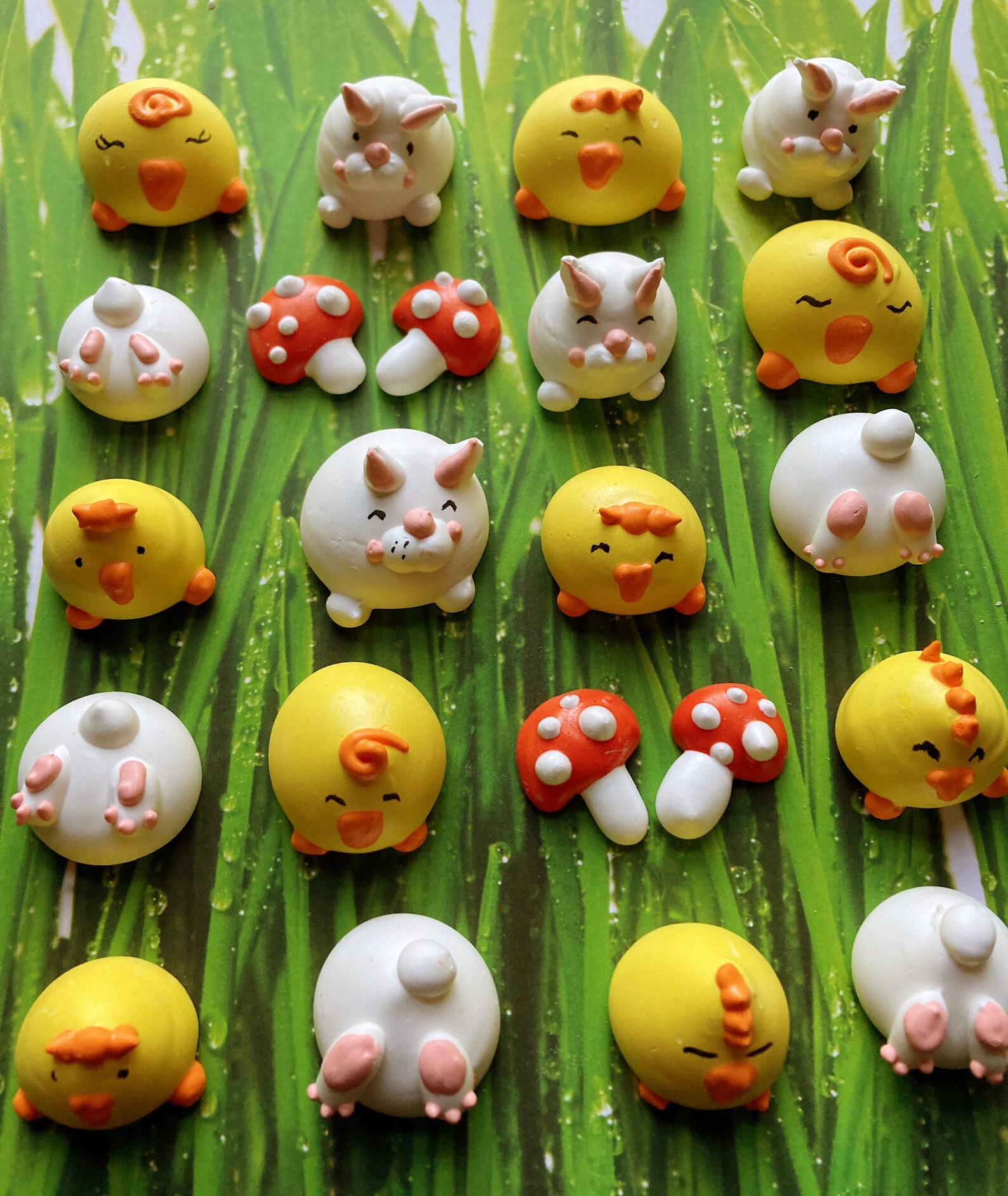 18 Meringue Cookies Floating Animals Easter Etsy