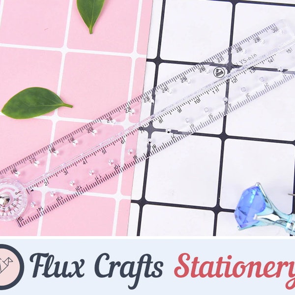 Acrylic Folding Ruler Etsy