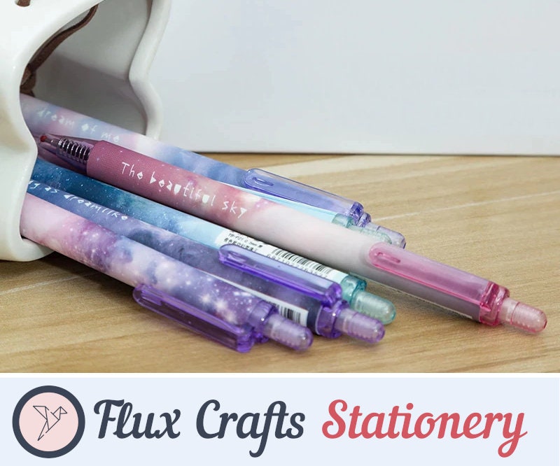 Purple gel pens deals