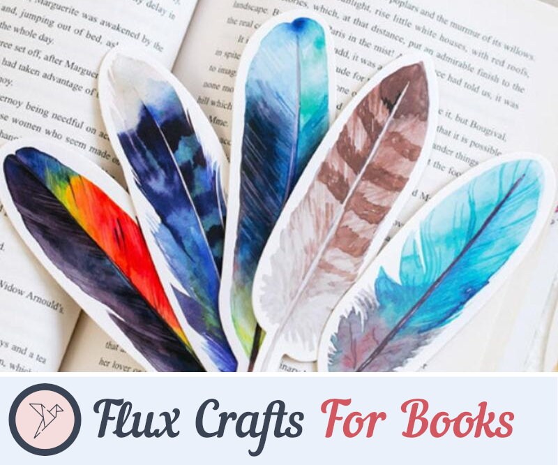 30pcs paper bookmark watercolour feathers collection etsy