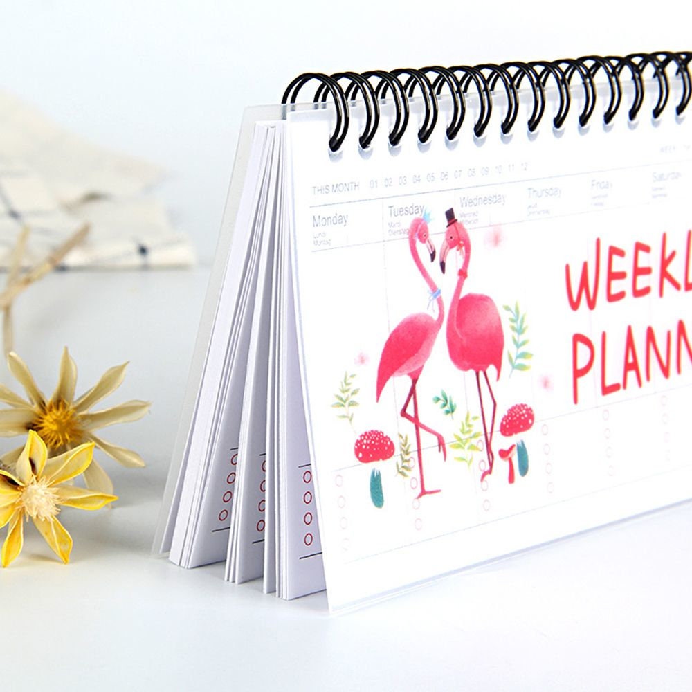 Weekly Wire Bound Planner Collection Undated Calendar Ring Etsy