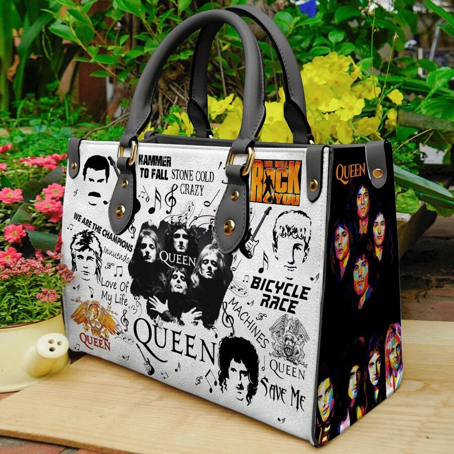 Freddie Mercury Leather Handbag, Freddie Mercury Singer Bag