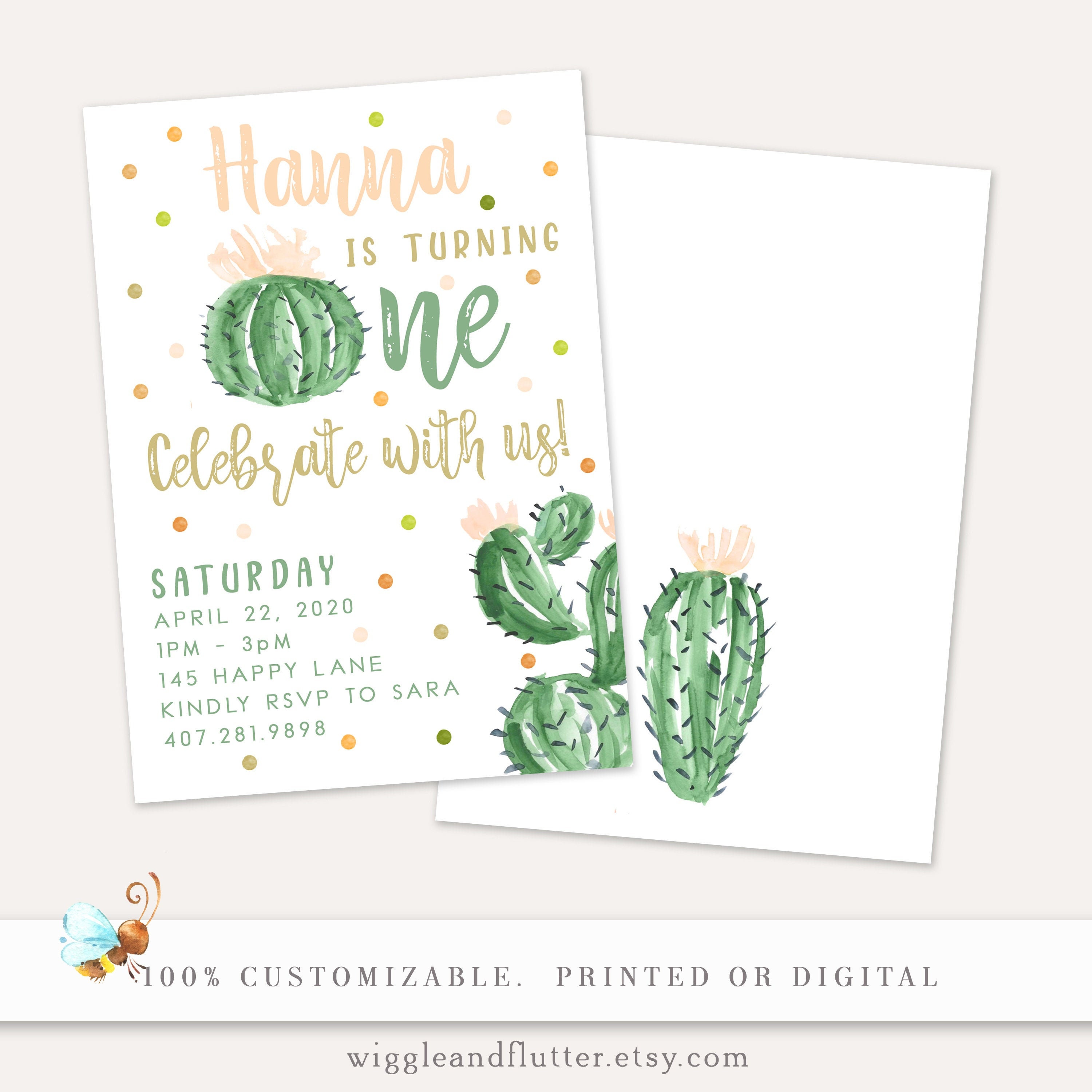 Cactus Invitation Cactus Invite Cactus Birthday Invite Etsy cactus-invitation-cactus-invite-cactus-birthday-invite-etsy