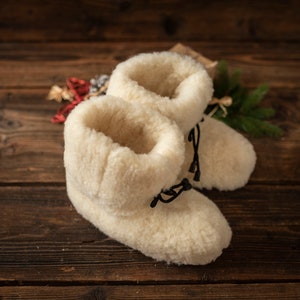 Sheepskin slippers, Womens slippers, leather slippers, warm moccasins, winter boots, house slippers , , Black Friday Sale Black Friday
