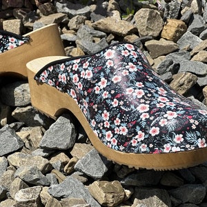 Women&#39;s clogs, Black clogs, Leather clogs, Comfortable clogs, Orthopedic clogs, Sale Black Friday  Christmas Gift