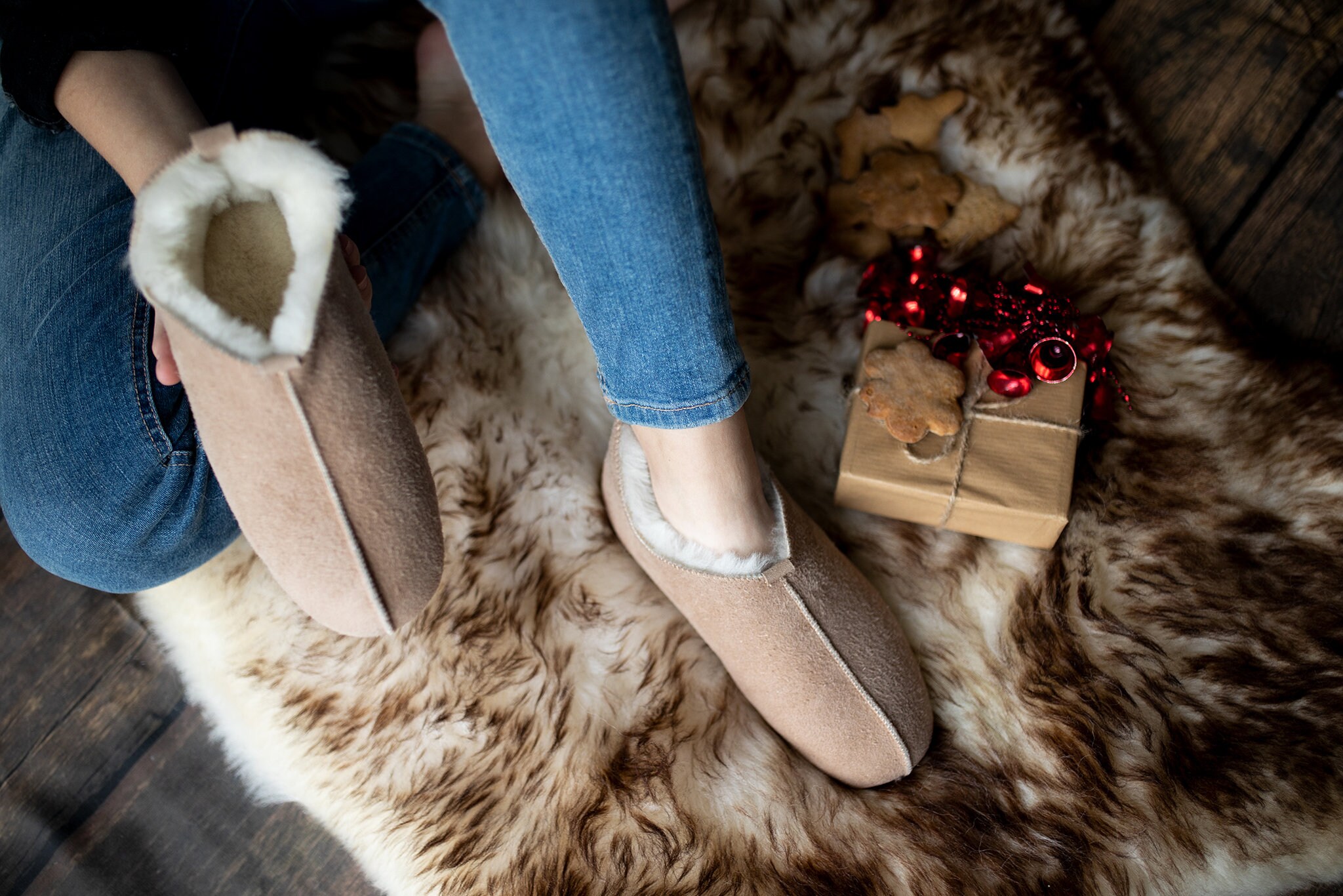 sheepskin slippers black friday