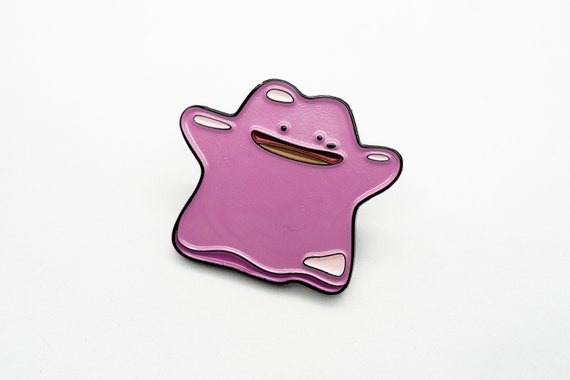 Ditto Pokémon Enamel Pin Pokémon TCG Pokémon Card 