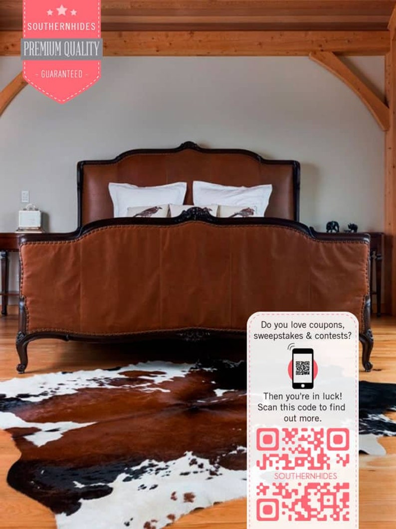 Longhorn Cowhide Rug Texas Longhorn Hide Etsy UK