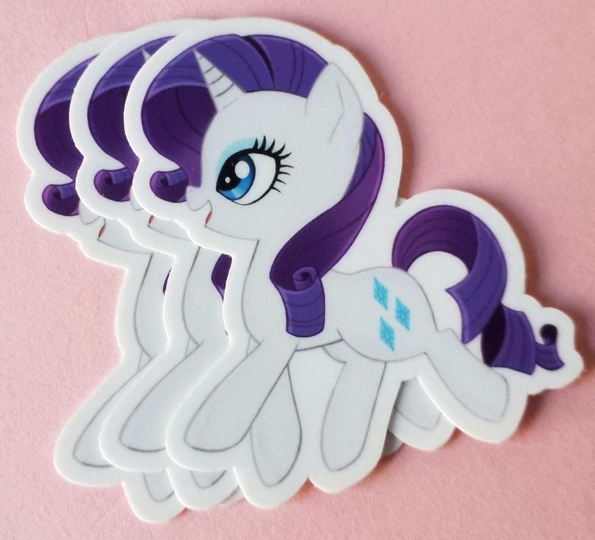 My Little Pony Friendship is Magic Vinyl Sticker Set Laptop Etsy