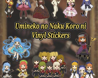 Umineko When They Cry Vinyl Sticker for Laptop Skateboard Console Water Bottle Computer
