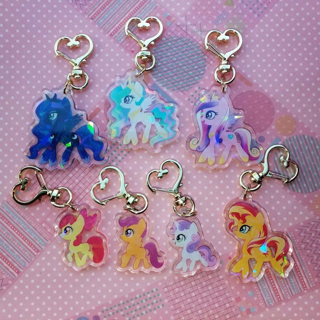 My Little Pony Friendship is Magic Double-sided Acrylic Keychains