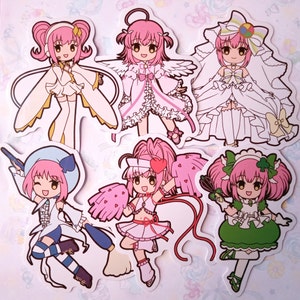 Shugo Chara Vinyl Stickers for Laptop Skateboard Console Water Bottle Computer