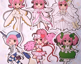 Shugo Chara Vinyl Stickers for Laptop Skateboard Console Water Bottle Computer