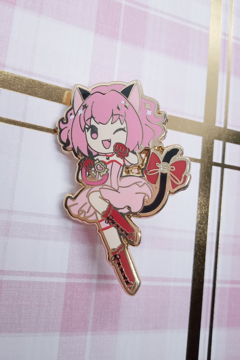Tokyo Mew Mew Hard Emalj Pin - Ichigo Minto Retasu Purin Zakuro Ringo Berii Kisshu Pai Taruto Neko Alto Masha Ucha Ichigo