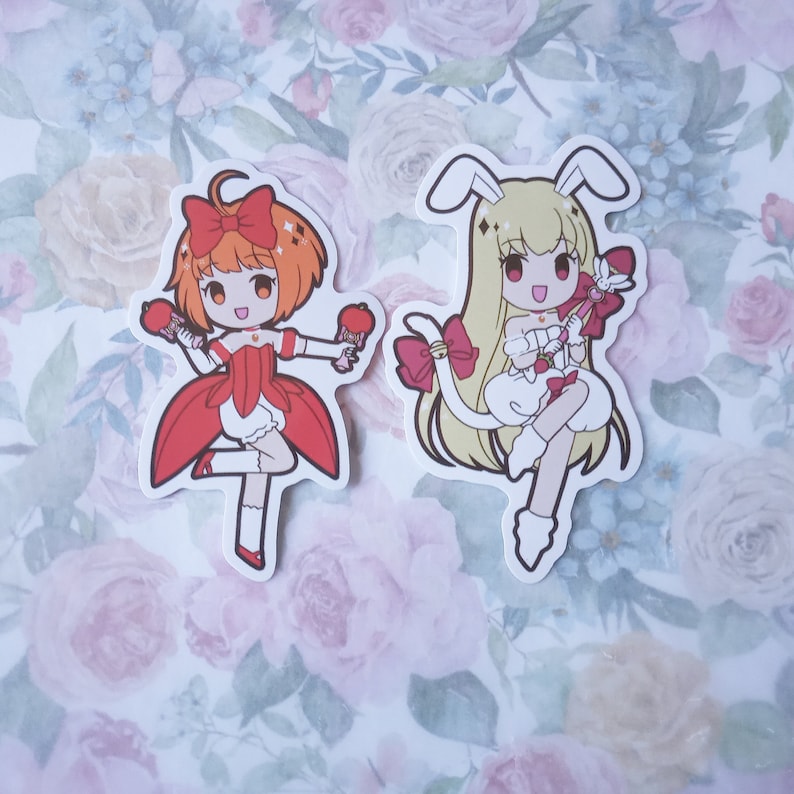 Tokyo Mew Mew Vinyl Stickers for Laptop Skateboard Console Water Bottle Computer image 5