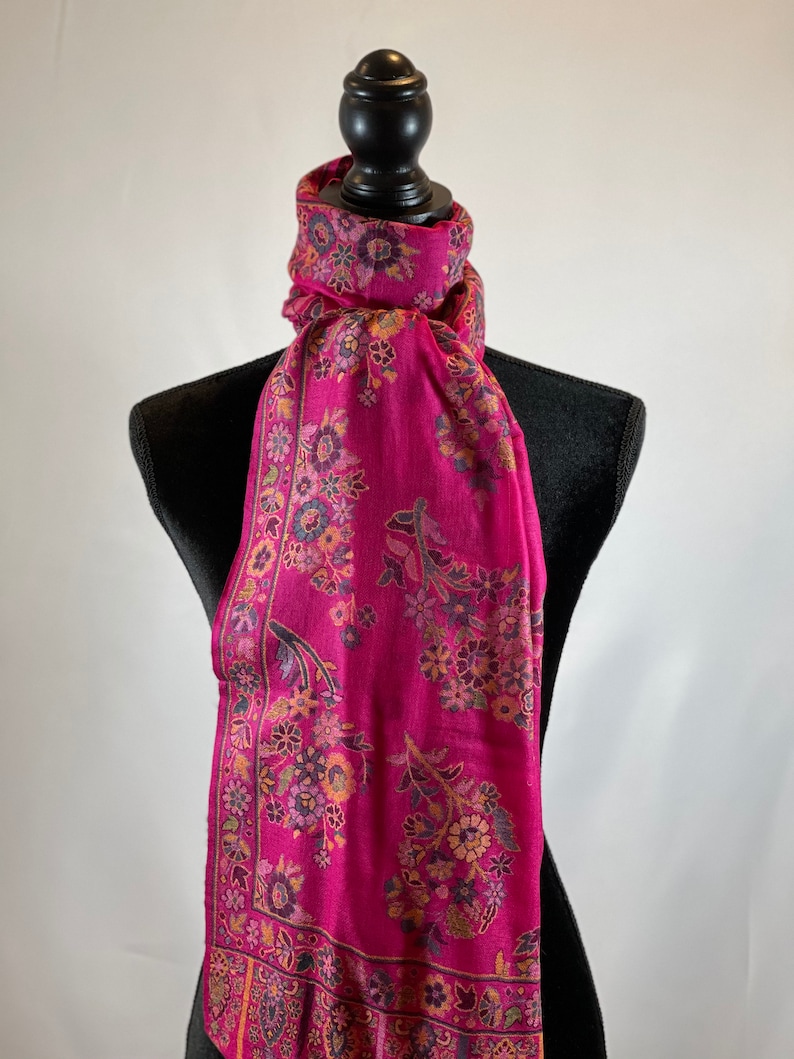 Stole Kani Pashmina Shawl Scarf 100/% Wool Shafis By Gazala