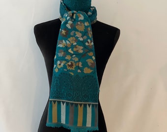 Kani Pashmina Shawl, Stole, Scarf 100% Wool - Shafis By Gazala