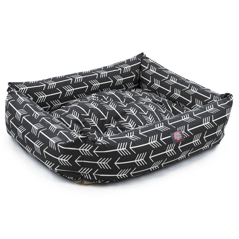 Personalized Dog Bed Dog Bed Sherpa Dog Bed Bolster Dog Etsy