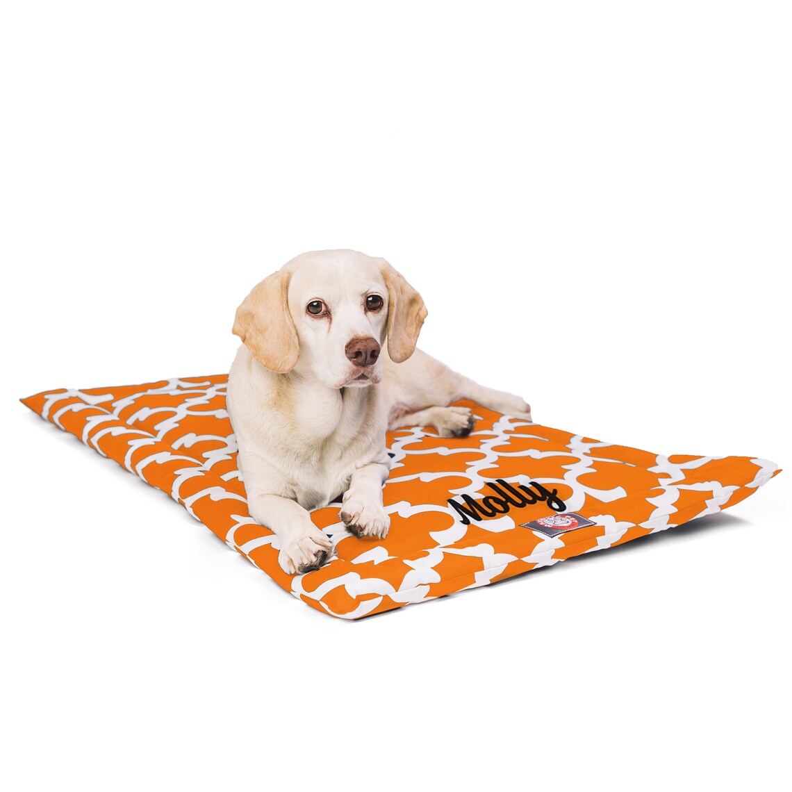 Personalized Crate Mat Bed Custom Embroidered Dog Bed Dog Etsy